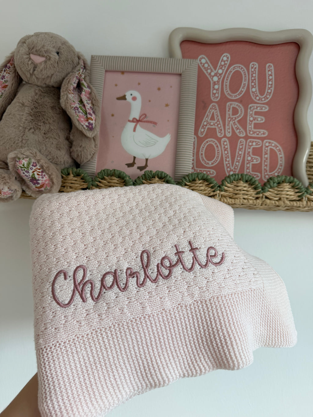 Personalised Embroidered Blankets