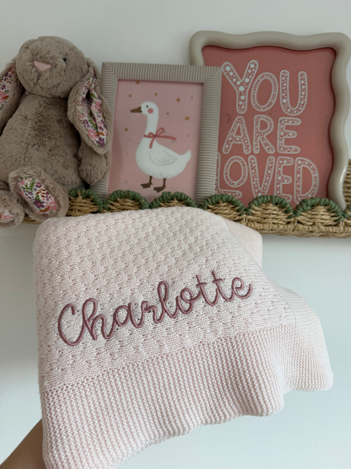 Personalised Embroidered Blankets