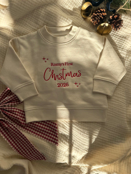 Personalised Children’s Christmas Sweatshirt | Your Wording